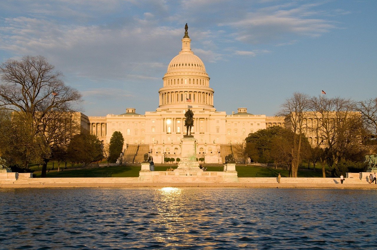 capitol, washington, us, nature, usa, america, washington dc, water, city, history, sunset