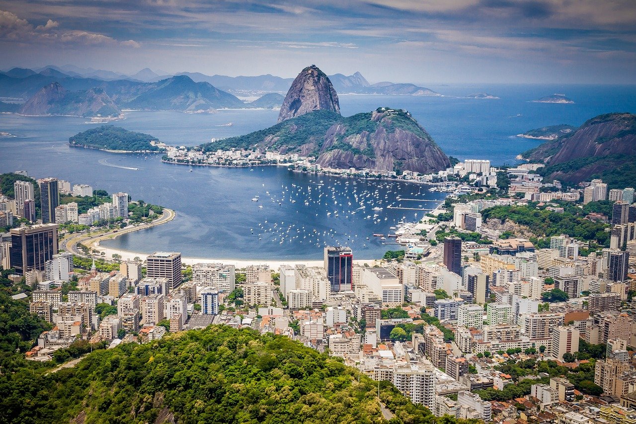 rio de janeiro, brasil, mountain, tourism, landscape, nature, hill, sky, blue mountain