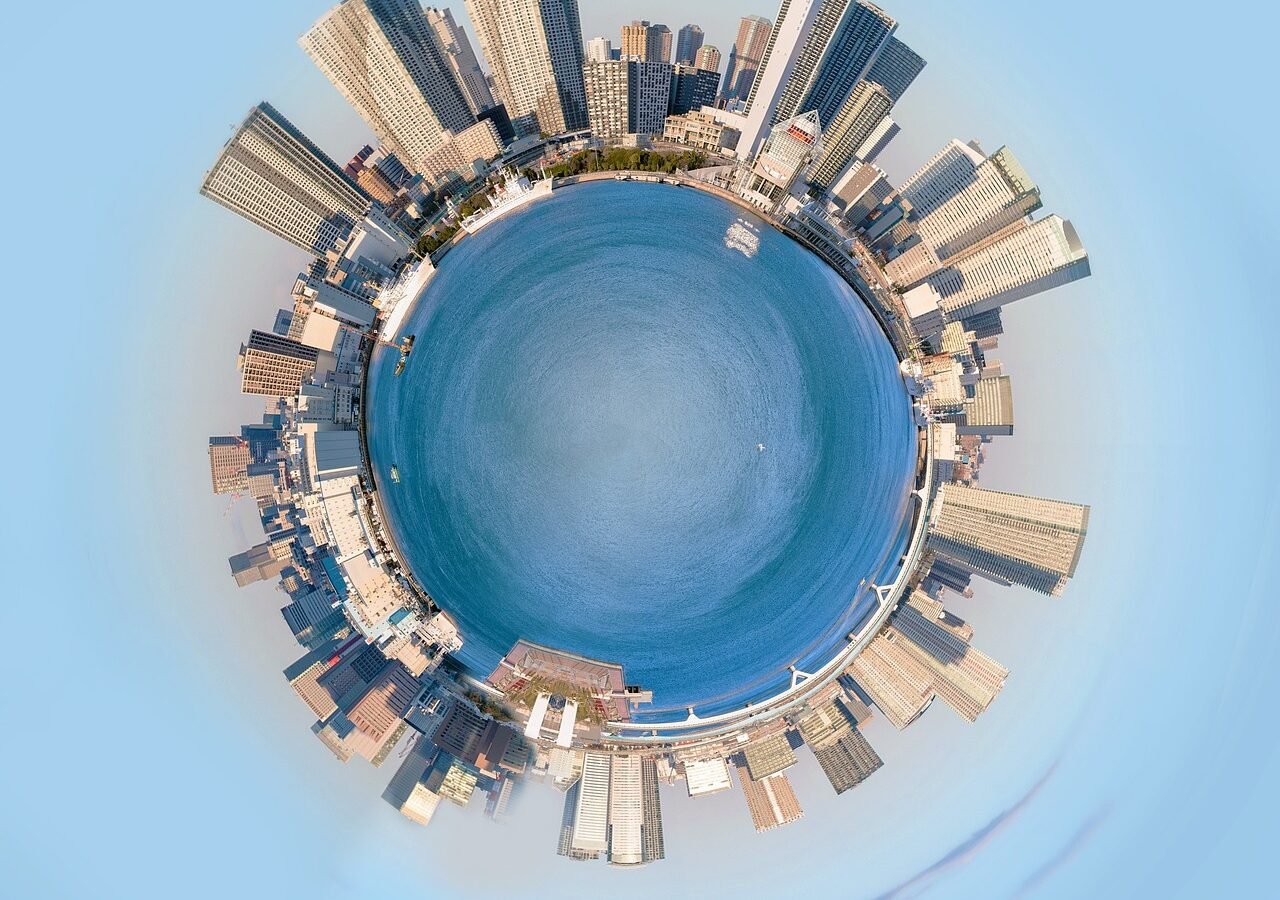 city, planet, mini, space, newyork, ny, world, cityscape, globe, skyline, earth, panorama, architecture, sphere, panoramic, 360, urban, building, worldwide, skyscraper, miniature, global, blue earth, blue globe, blue global, blue planet, newyork, newyork, newyork, newyork, newyork