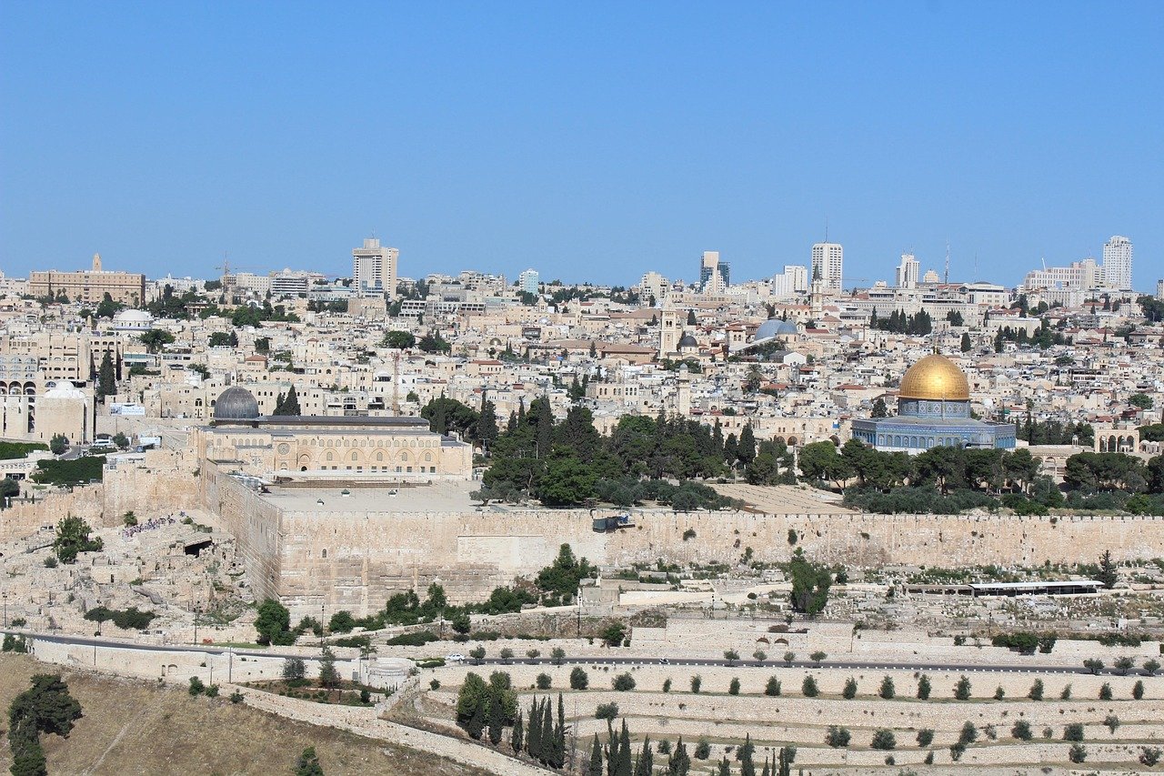 old palestine, dome of the rock, mosque