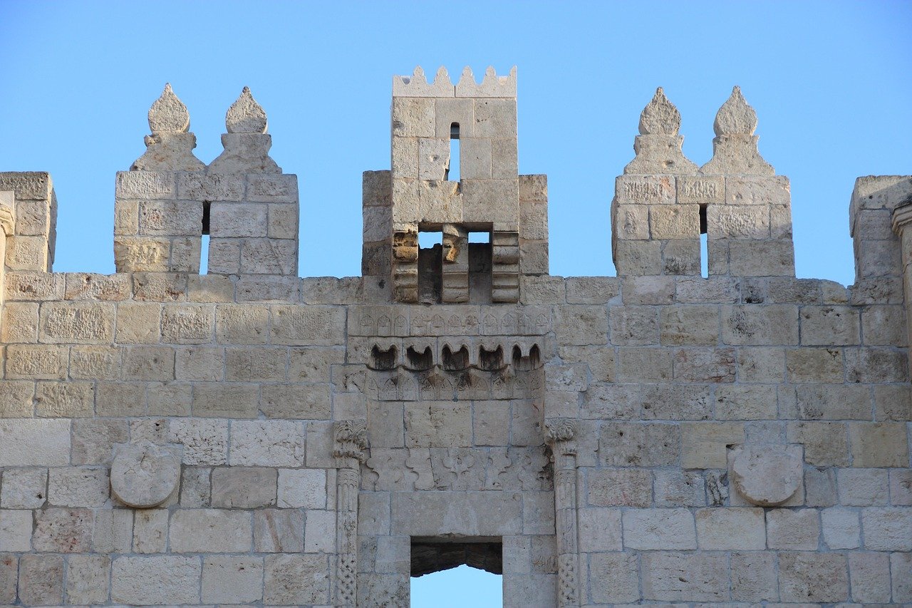 israel, jerusalem, old city, damascus gate, gate, wall, architecture, stone, old, ancient, stronghold, fortification, city, protection, defence, travel, israel, jerusalem, jerusalem, jerusalem, jerusalem, jerusalem, stronghold, stronghold