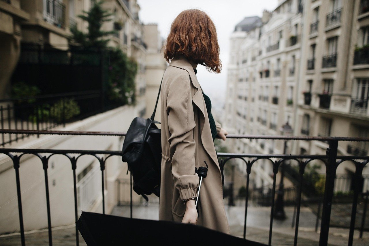 girl, woman, fashion, travel, rain, nature, femininity, beauty, paris, city, tumblr wallpaper