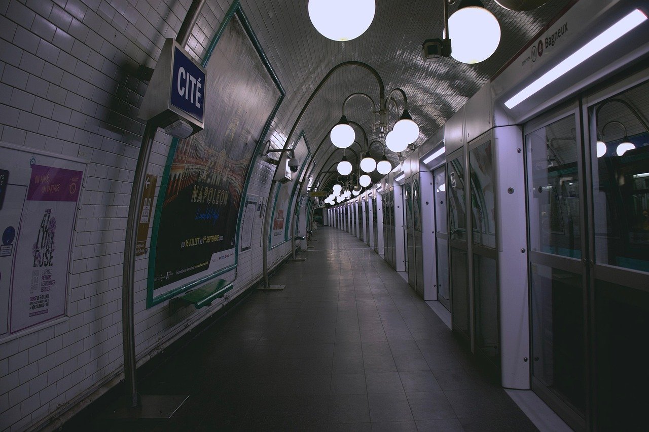 subway, metro, tunnel, lights, urban, city, paris, france, subway, metro, paris, paris, paris, paris, paris